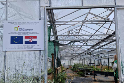 Vrtlar d.o.o. započinje realizaciju projekta &bdquo; Rekonstrukcija i opremanje staklenika u rasadniku Zaton&ldquo; u provedbi mjere Programa ruralnog razvoja RH za razdoblje 2014.-2020.